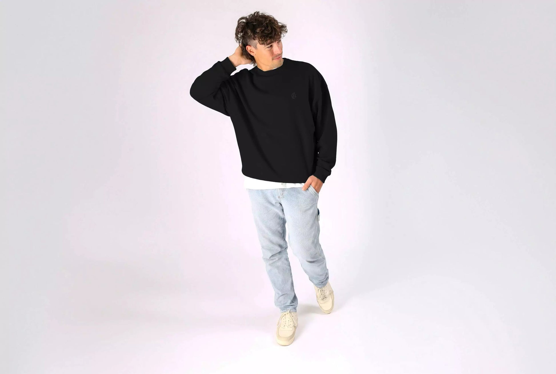 The Mayfair Crew Sweater - The Mayfair Crew Sweater Alex Shogun Men's Clothes
