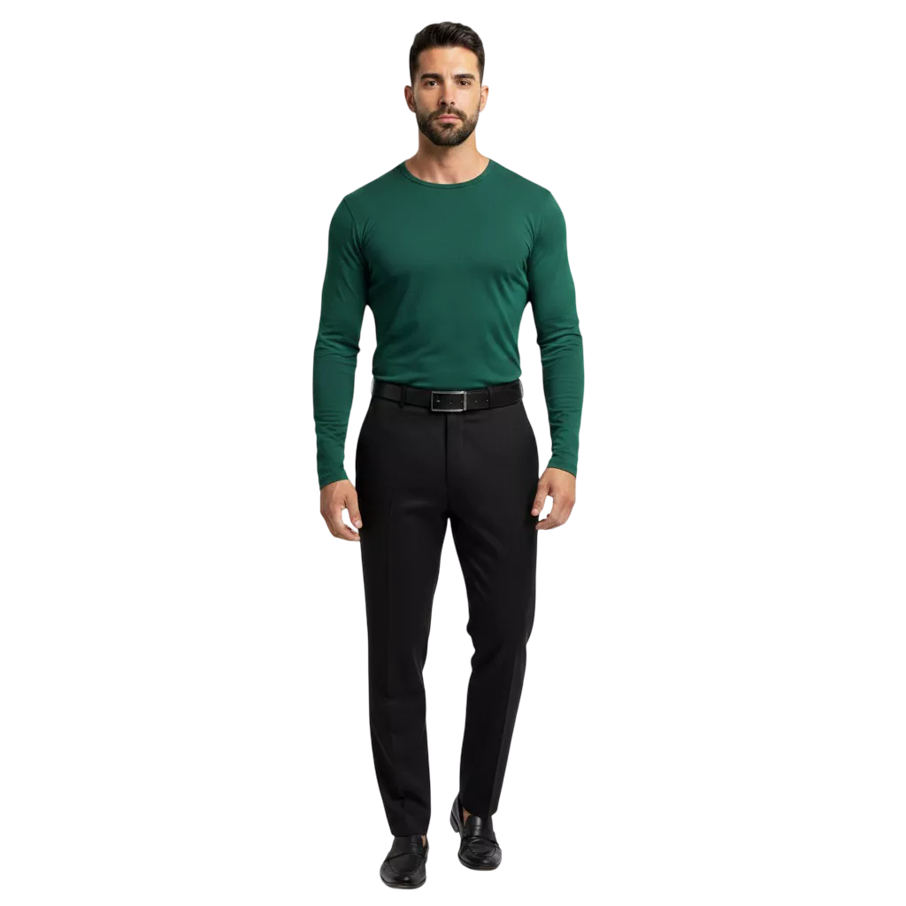 The Minimalist Long-Sleeve Tee - Men's Minimalist Long Sleeve T-Shirt | Organic Cotton | Alex Shogun Alex Shogun Men's Clothes