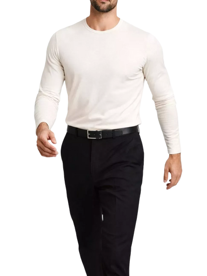The Minimalist Long-Sleeve Tee - Men's Minimalist Long Sleeve T-Shirt | Organic Cotton | Alex Shogun Alex Shogun Men's Clothes