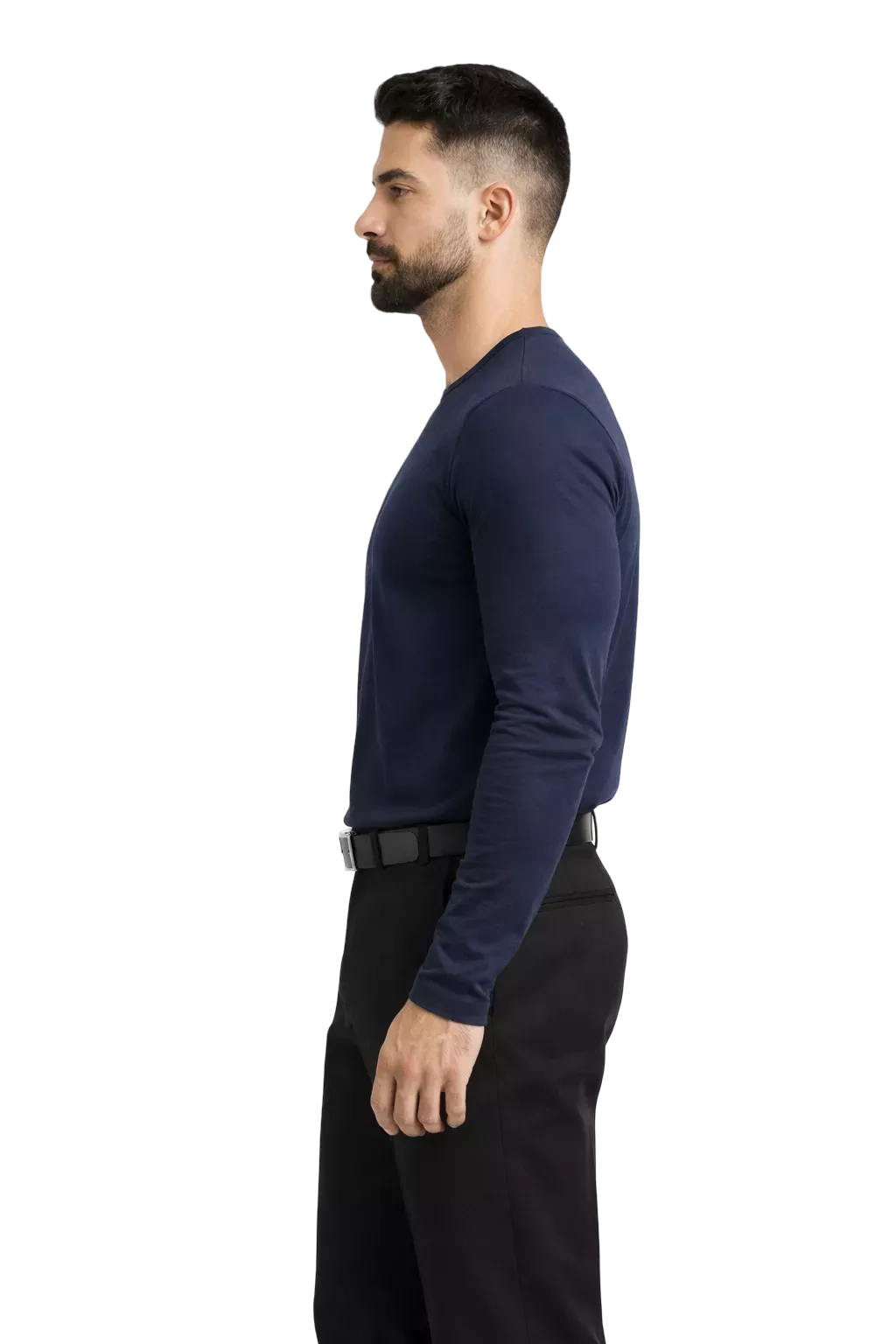 The Minimalist Long-Sleeve Tee - Men's Minimalist Long Sleeve T-Shirt | Organic Cotton | Alex Shogun Alex Shogun Men's Clothes