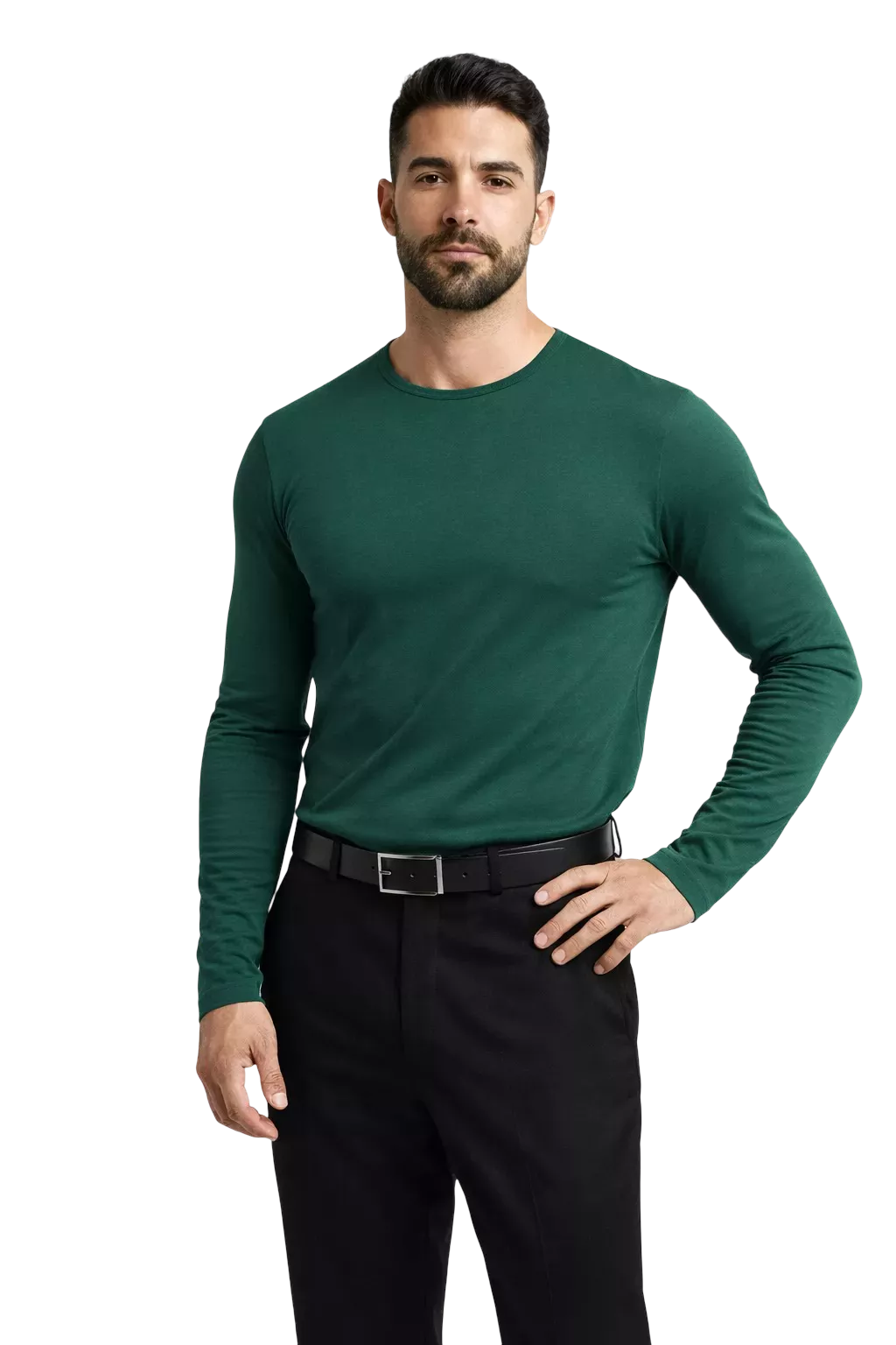 The Minimalist Long-Sleeve Tee - Men's Minimalist Long Sleeve T-Shirt | Organic Cotton | Alex Shogun Alex Shogun Men's Clothes