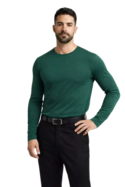 The Minimalist Long-Sleeve Tee - Men's Minimalist Long Sleeve T-Shirt | Organic Cotton | Alex Shogun Alex Shogun Men's Clothes