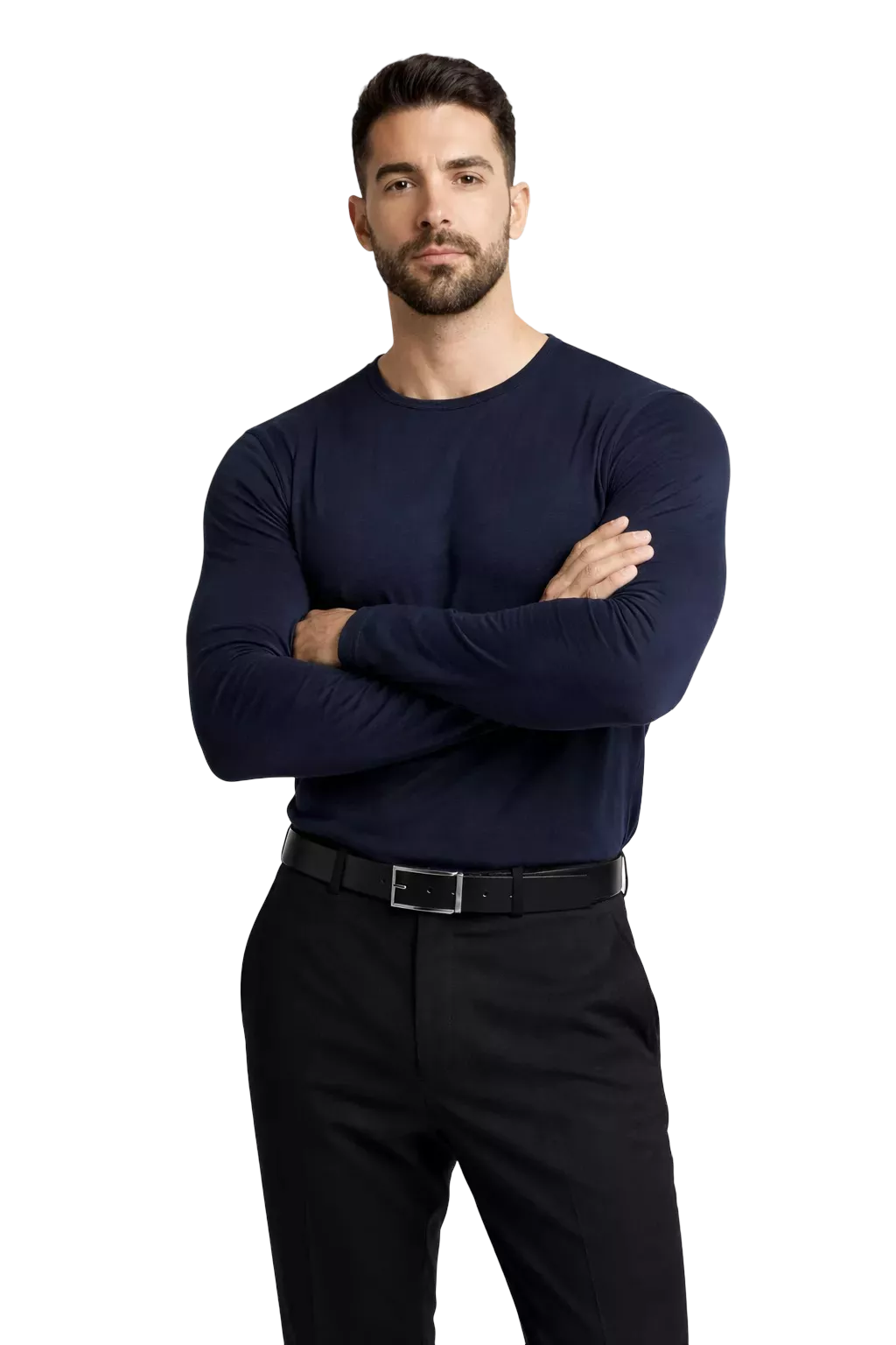 The Minimalist Long-Sleeve Tee - Men's Minimalist Long Sleeve T-Shirt | Organic Cotton | Alex Shogun Alex Shogun Men's Clothes