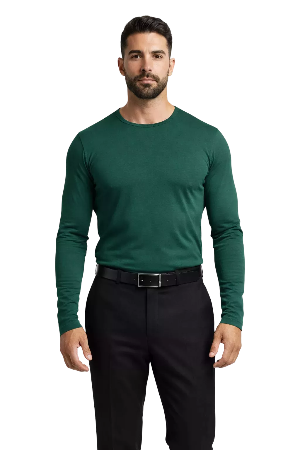The Minimalist Long-Sleeve Tee - Men's Minimalist Long Sleeve T-Shirt | Organic Cotton | Alex Shogun Alex Shogun Men's Clothes