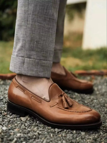 The Naples Club Trousers - The Naples Club Trousers – Pleated Checkered Pants for Men Alex Shogun Men's Clothes