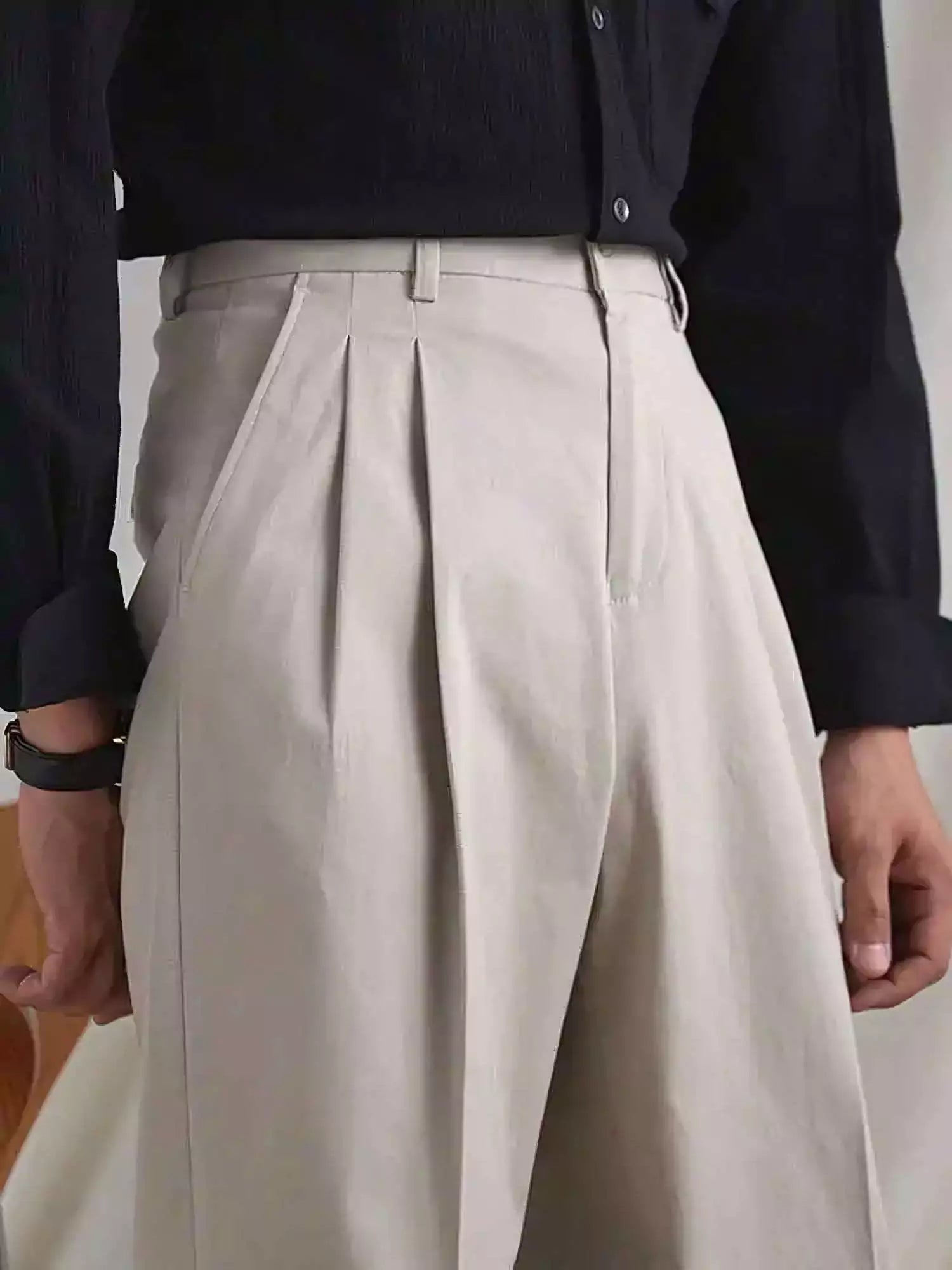 The Napoli High-Waist Pants - The Napoli High-Waist Pants Alex Shogun Men's Clothes