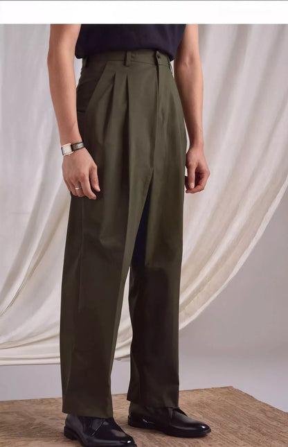 The Napoli High-Waist Pants - The Napoli High-Waist Pants Alex Shogun Men's Clothes