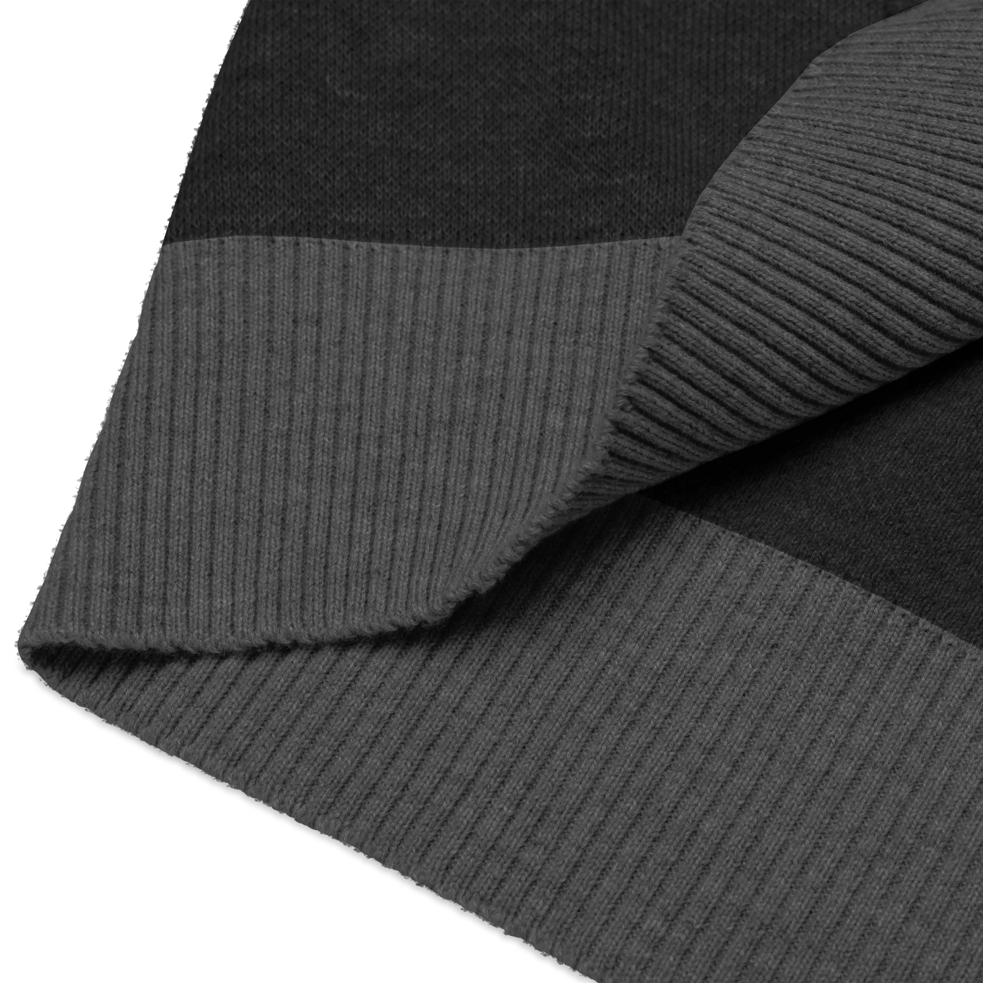 The Noir Essential Vest - Men's Black Knit Vest | Dark V-Neck Sweater Vest | Alex Shogun Alex Shogun Men's Clothes