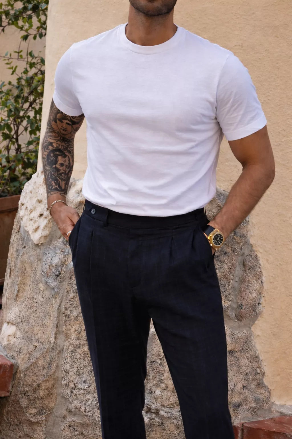 The Stealth Crewneck Organic Tee - The Stealth Crewneck Organic Tee Alex Shogun Men's Clothes