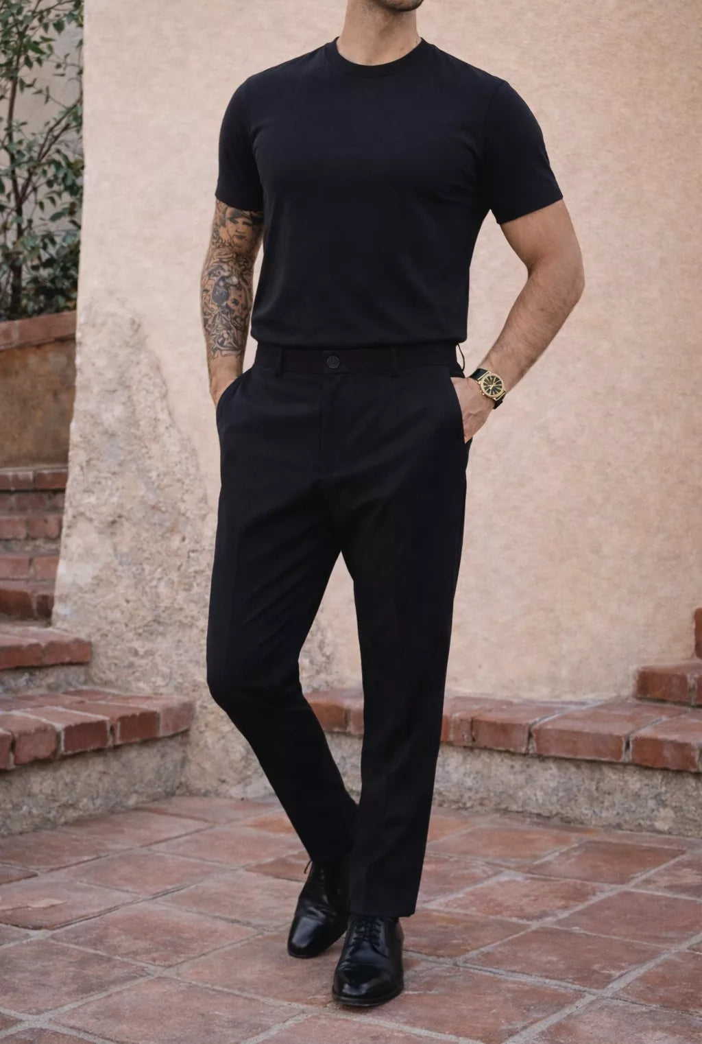 The Stealth Crewneck Organic Tee - The Stealth Crewneck Organic Tee Alex Shogun Men's Clothes