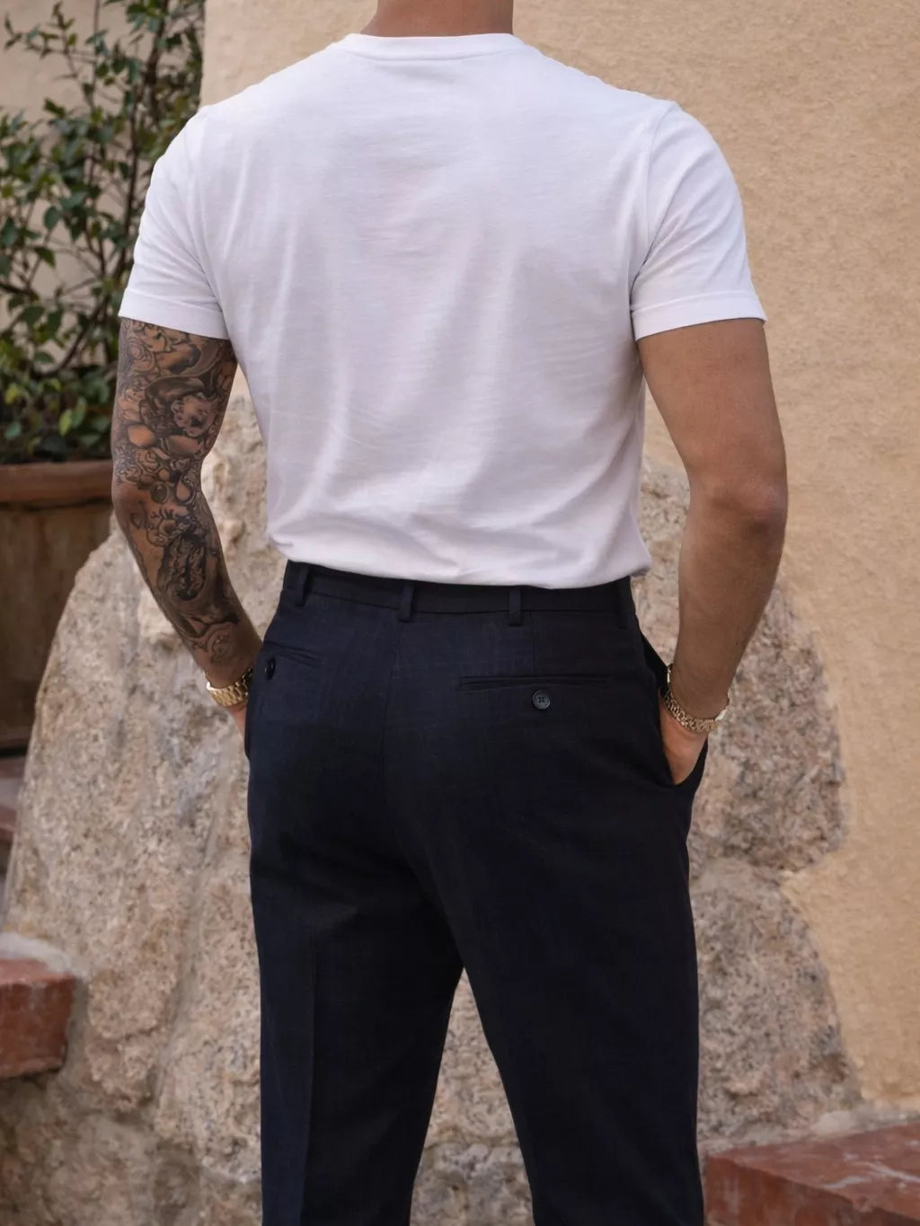 The Stealth Crewneck Organic Tee - The Stealth Crewneck Organic Tee Alex Shogun Men's Clothes