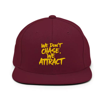 The Unchase Snapback Hat - Men's Snapback Hat | Dark Masculine Cap | Alex Shogun Alex Shogun Men's Clothes
