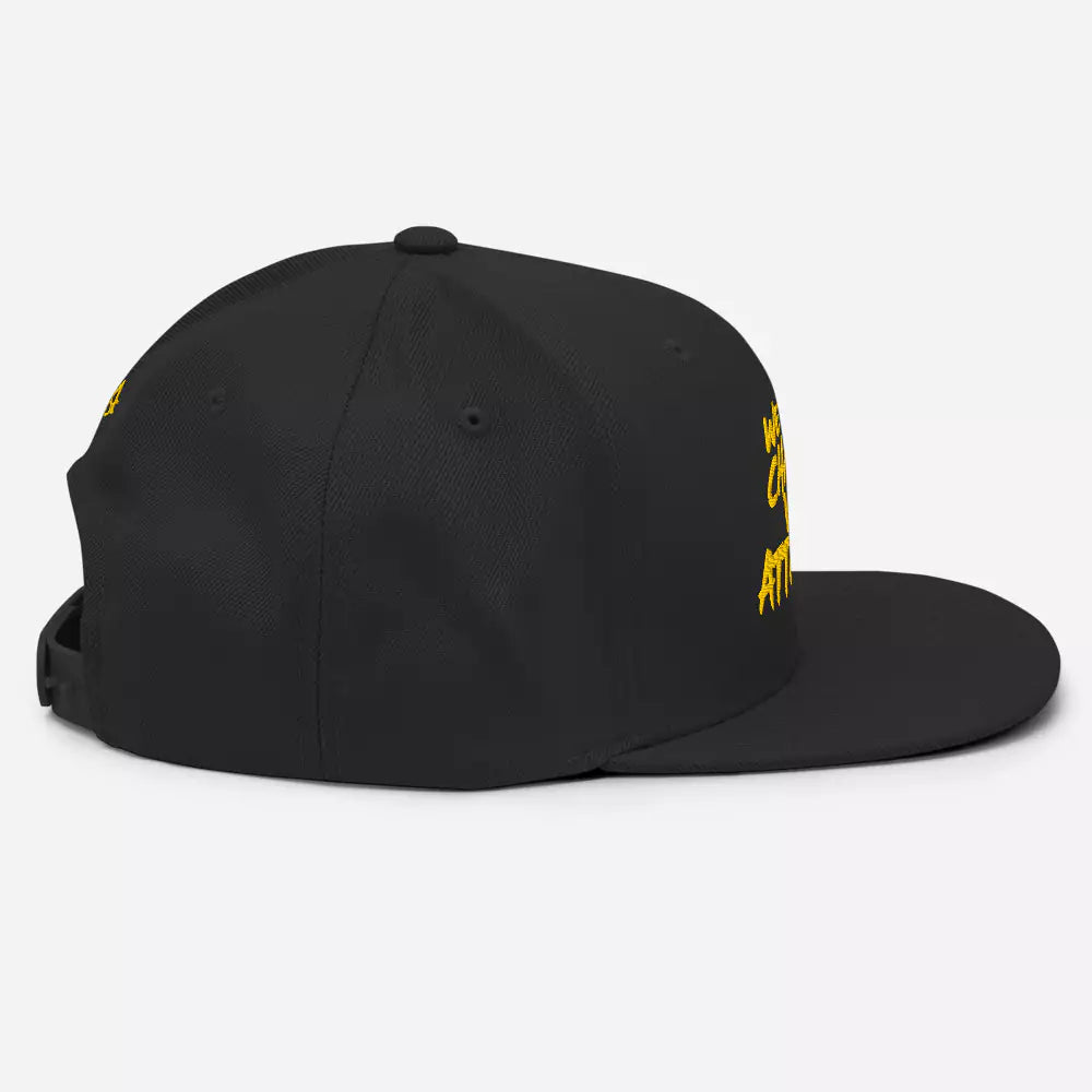 The Unchase Snapback Hat - Men's Snapback Hat | Dark Masculine Cap | Alex Shogun Alex Shogun Men's Clothes