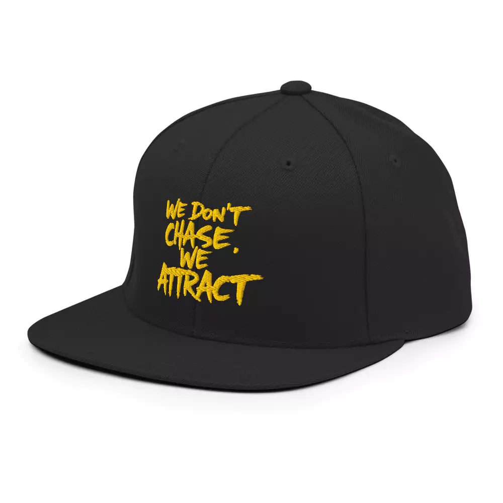The Unchase Snapback Hat - Men's Snapback Hat | Dark Masculine Cap | Alex Shogun Alex Shogun Men's Clothes