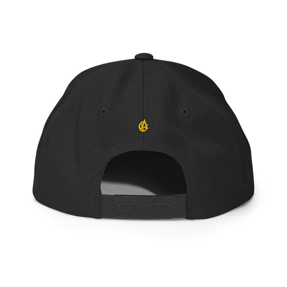The Unchase Snapback Hat - Men's Snapback Hat | Dark Masculine Cap | Alex Shogun Alex Shogun Men's Clothes