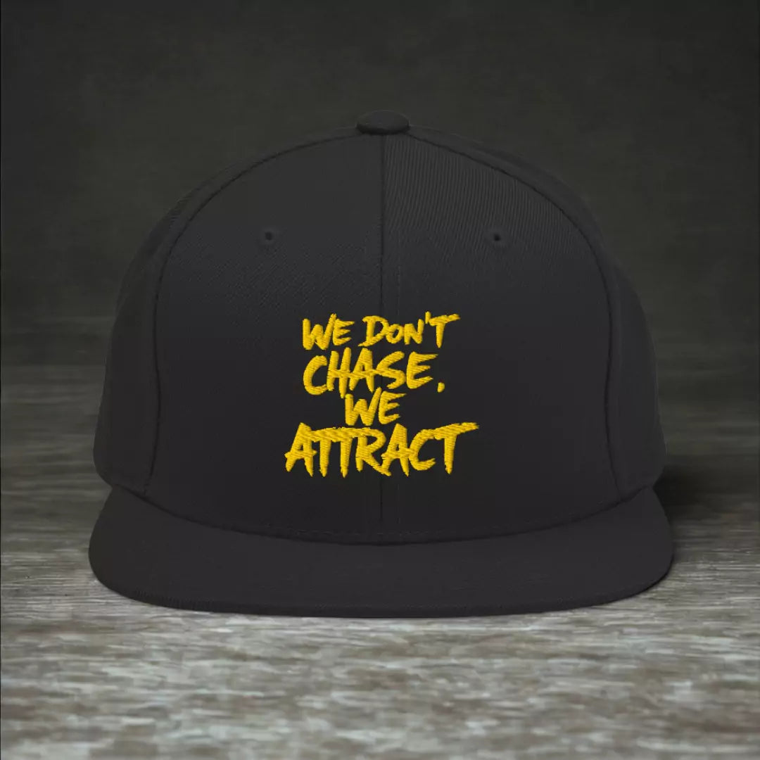 The Unchase Snapback Hat - Men's Snapback Hat | Dark Masculine Cap | Alex Shogun Alex Shogun Men's Clothes