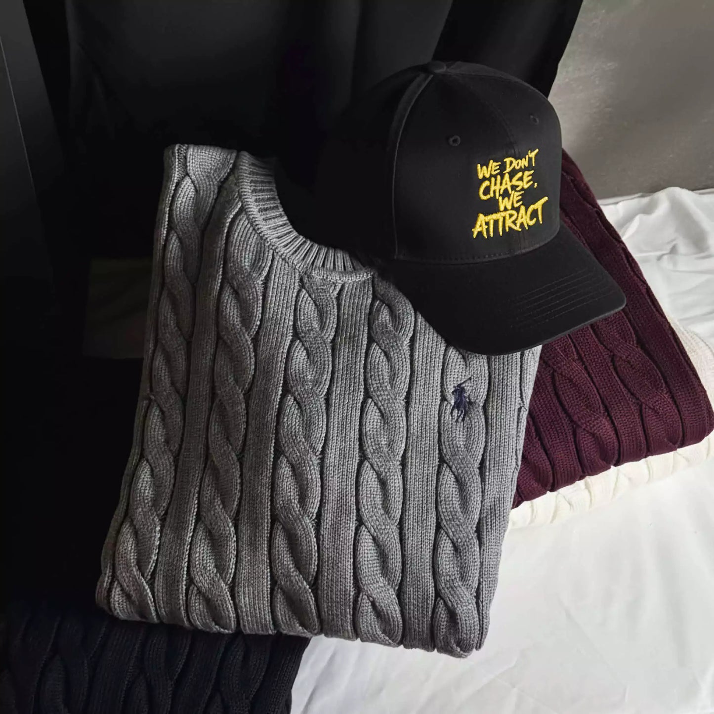The Unchase Snapback Hat - Men's Snapback Hat | Dark Masculine Cap | Alex Shogun Alex Shogun Men's Clothes