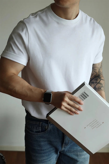 The Alex Shogun Coastal Crewneck Tee - The Alex Shogun Coastal Crewneck Tee - Cotton, Loose Fit for Men Alex Shogun Men's Clothes
