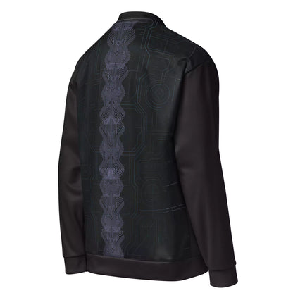 The Mark of Presence Bomber Jacket - The Mark of Presence Black Bomber Jacket for Men | Best Bomber Jackets Alex Shogun Men's Clothes