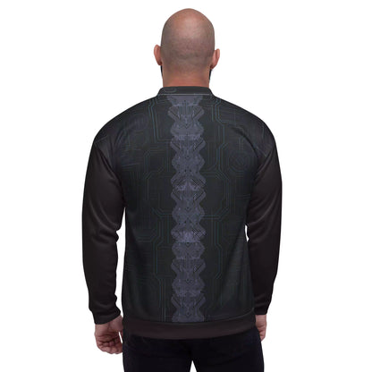 The Mark of Presence Bomber Jacket - The Mark of Presence Black Bomber Jacket for Men | Best Bomber Jackets Alex Shogun Men's Clothes