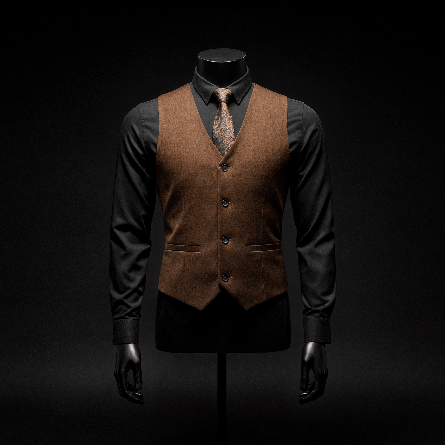 The Apex Tailored Vest - The Apex Tailored Vest Alex Shogun Men's Clothes