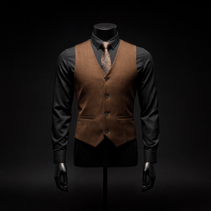 The Apex Tailored Vest - The Apex Tailored Vest Alex Shogun Men's Clothes