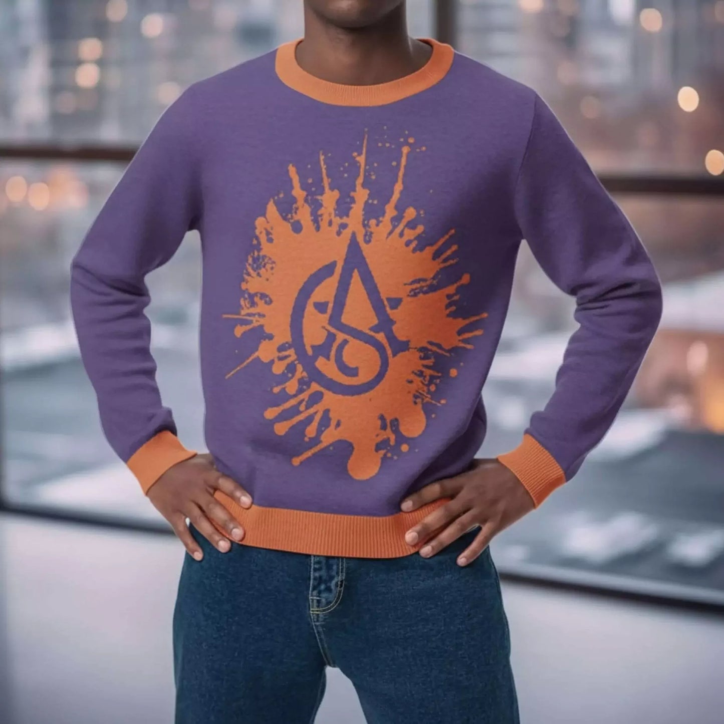 The Unmistakable Crew neck Sweater - The Unmistakable Crew neck Sweater Alex Shogun Men's Clothes