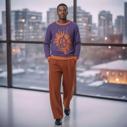 The Unmistakable Crew neck Sweater - The Unmistakable Crew neck Sweater Alex Shogun Men's Clothes