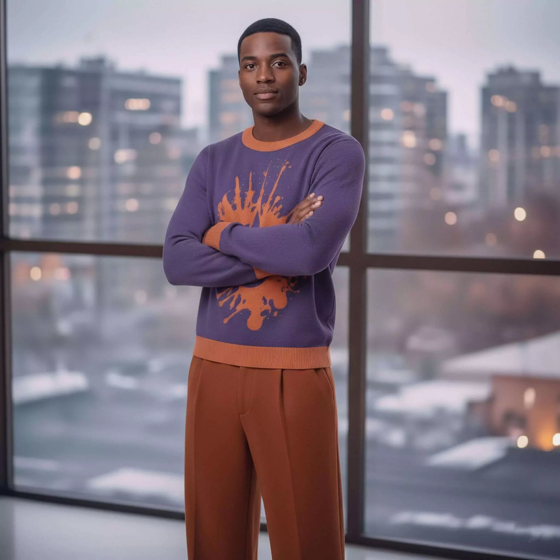 The Unmistakable Crew neck Sweater - The Unmistakable Crew neck Sweater Alex Shogun Men's Clothes