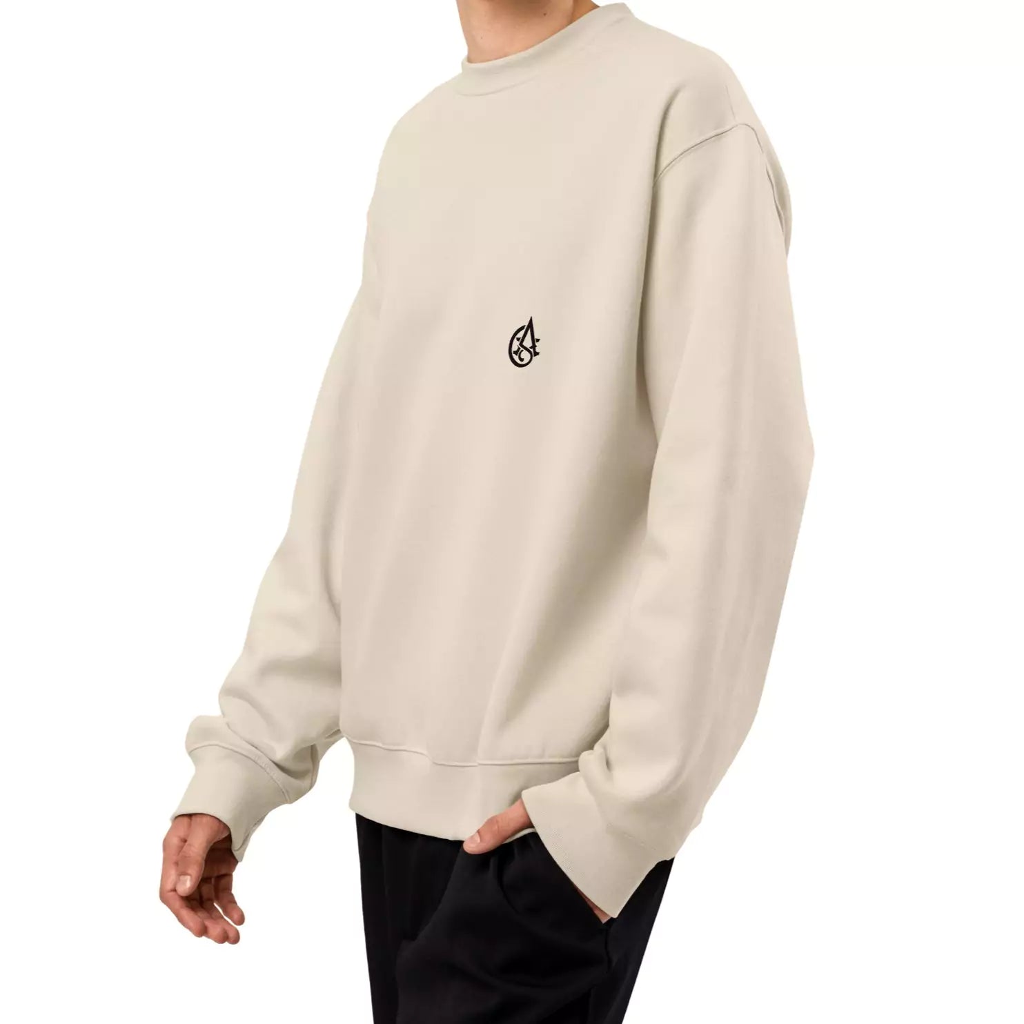 They Follow Me Oversized Sweatshirt - Men's Oversized Heavyweight Sweatshirt | Dark Masculine | Alex Shogun Alex Shogun Men's Clothes