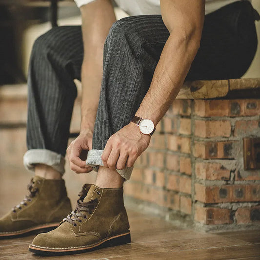 Vintage Striped Jeans - Vintage Striped Jeans Alex Shogun Men's Clothes