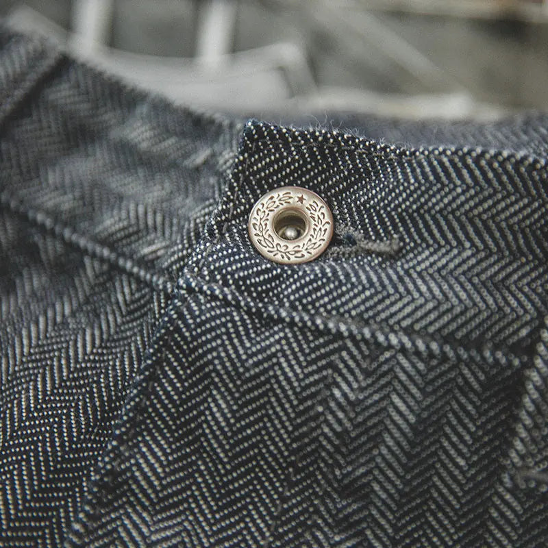 Alex Shogun Vintage Striped Jeans - Retro Grey Striped Jeans: Vintage-Inspired Style. Shop Niw Alex Shogun Men's Clothes