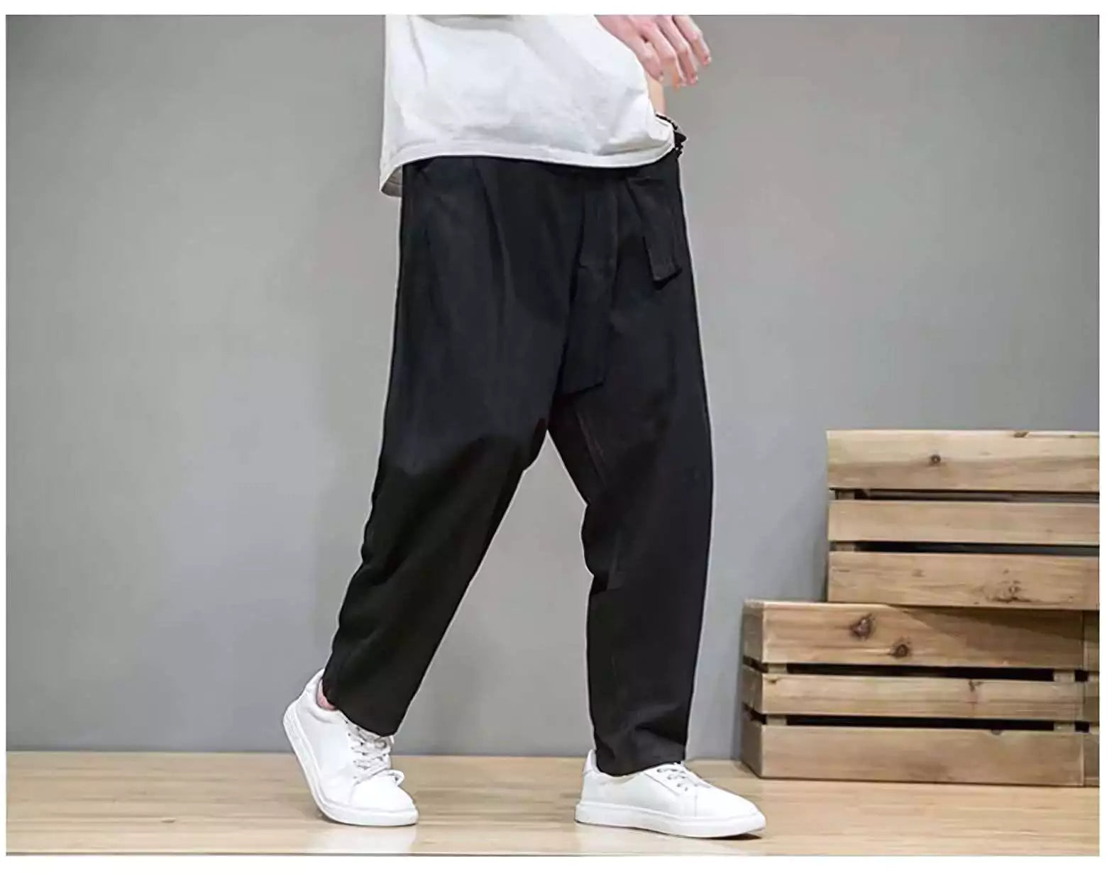 Ale Shogun Linen Harem Pants - Alex Shogun Linen Harem Pants for Men | Relaxed Fit & Style Alex Shogun Men's Clothes