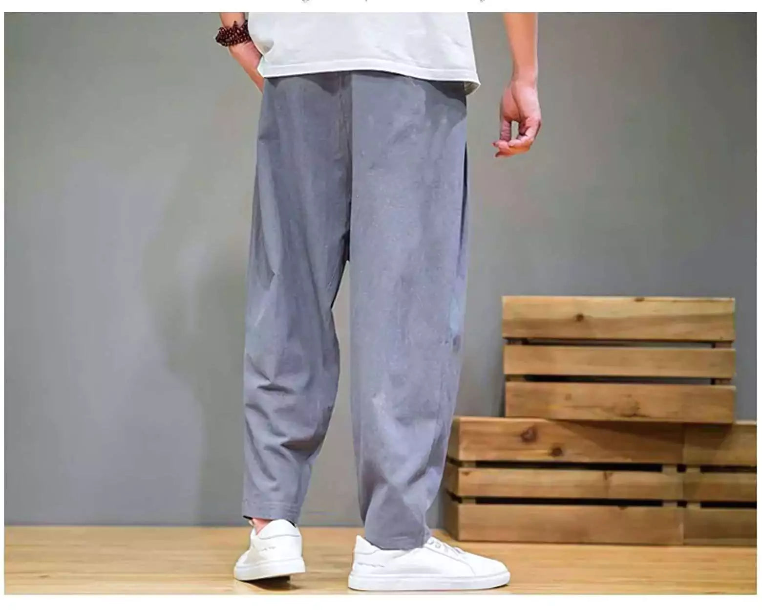Ale Shogun Linen Harem Pants - Alex Shogun Linen Harem Pants for Men | Relaxed Fit & Style Alex Shogun Men's Clothes
