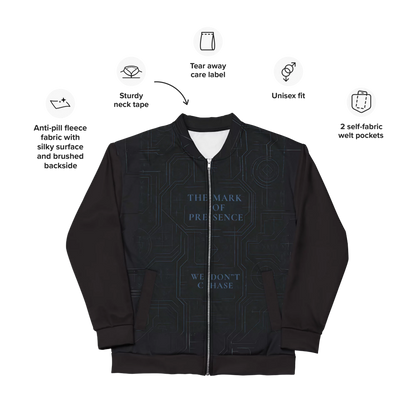 The Mark of Presence Bomber Jacket - The Mark of Presence Bomber Jacket Alex Shogun Men's Clothes