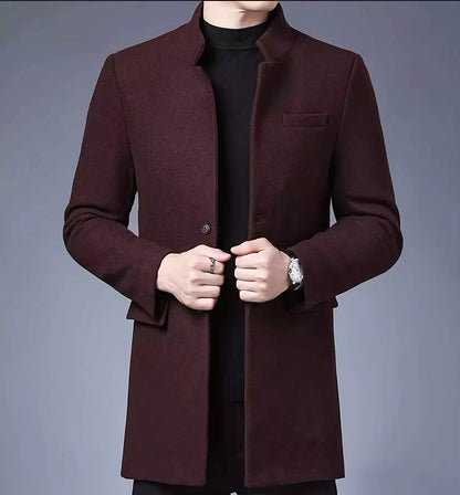 BROWON Timeless Trench Coat -  #  Top BROWON Timeless Trench Coat - Men's Autumn Winter Outerwear 