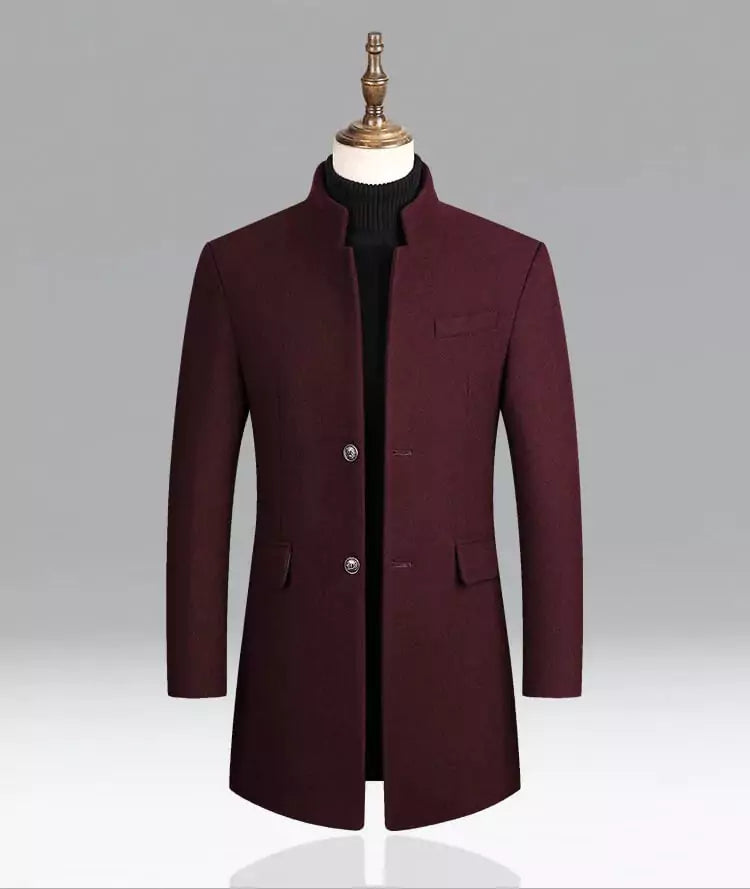 BROWON Timeless Trench Coat -  #  Top BROWON Timeless Trench Coat - Men's Autumn Winter Outerwear 