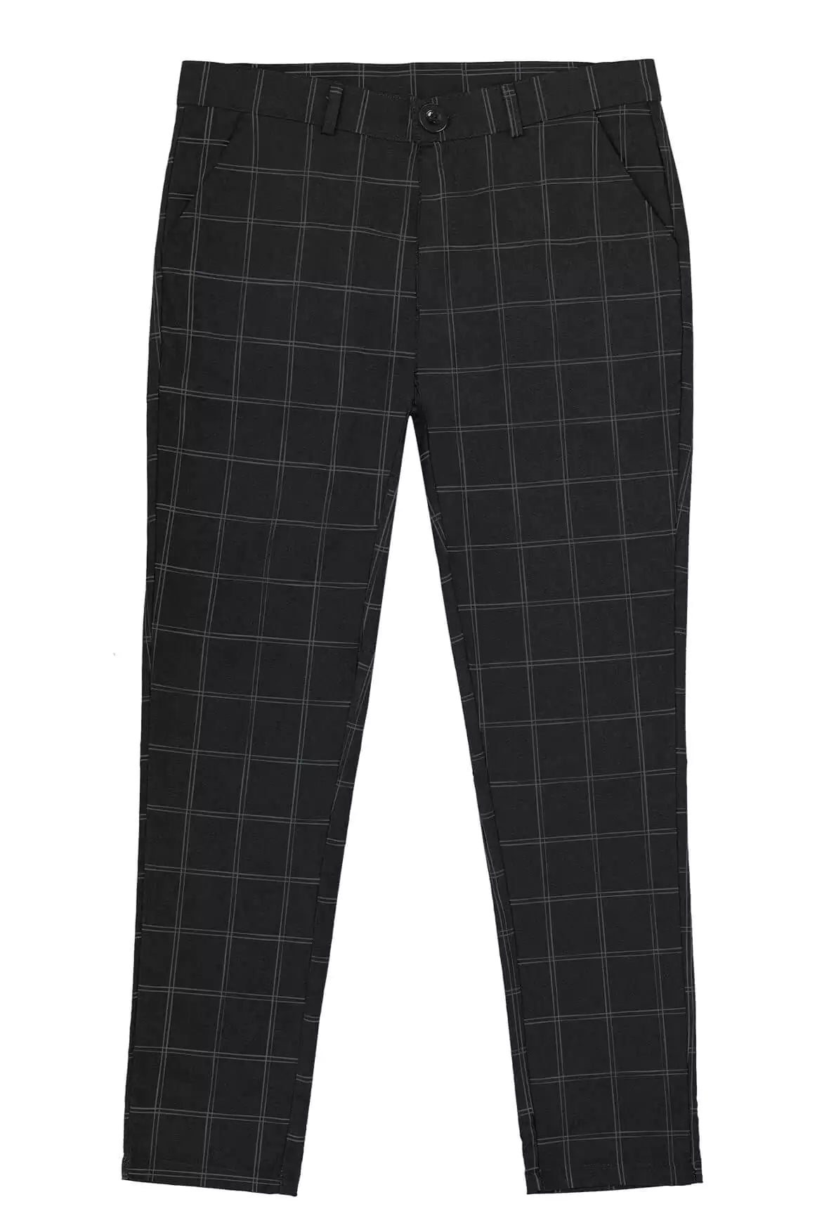 Slim Fit Modern Trouser -  #  pants Modern Slim Fit Plaid Dress Pants for Men | Checkered Trousers 