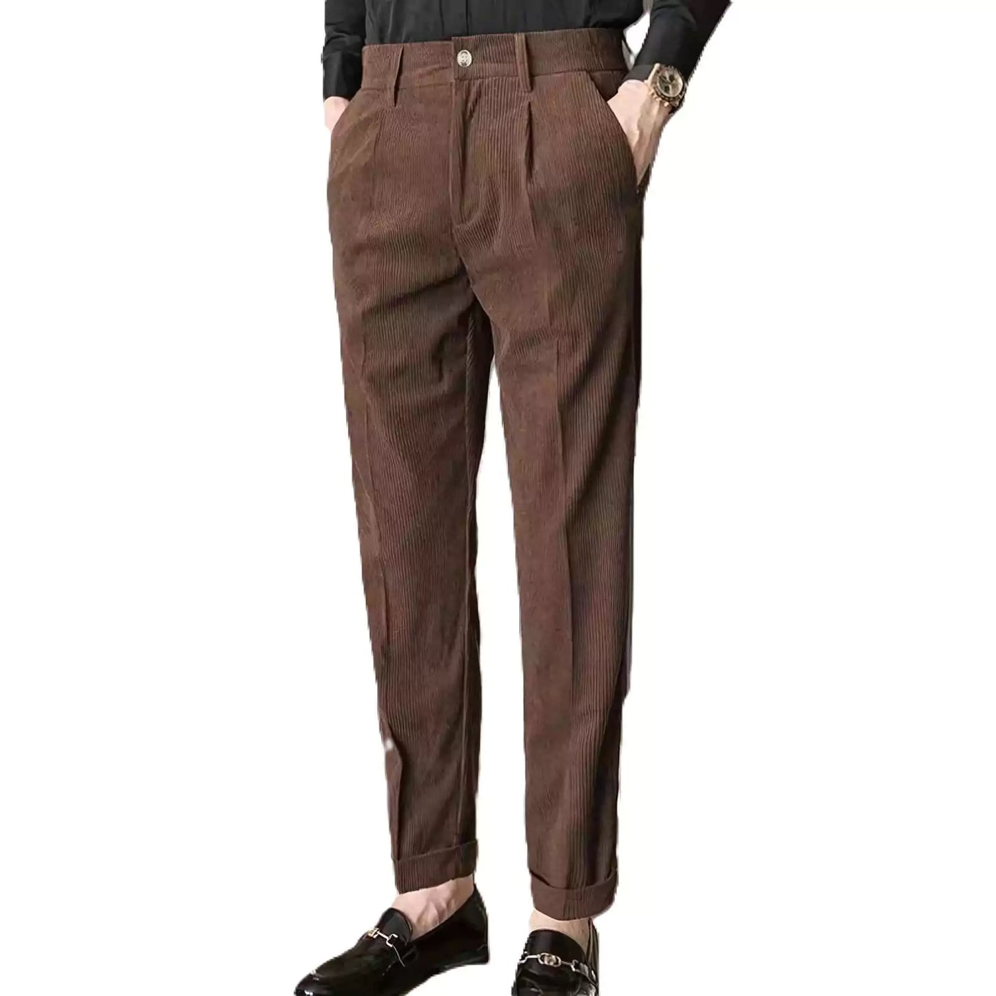 Classic Corduroy Trousers - Classic Corduroy Trousers Alex Shogun Men's Clothes