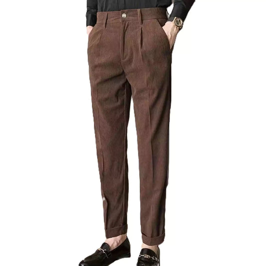 Classic Corduroy Trousers -  #  pants Classic Corduroy Trousers  Experience the comfort and style of our classic corduroy trousers. Perfect for Formal, Old Money Outfits. Available in a variety of colors and fits. Shop Now!