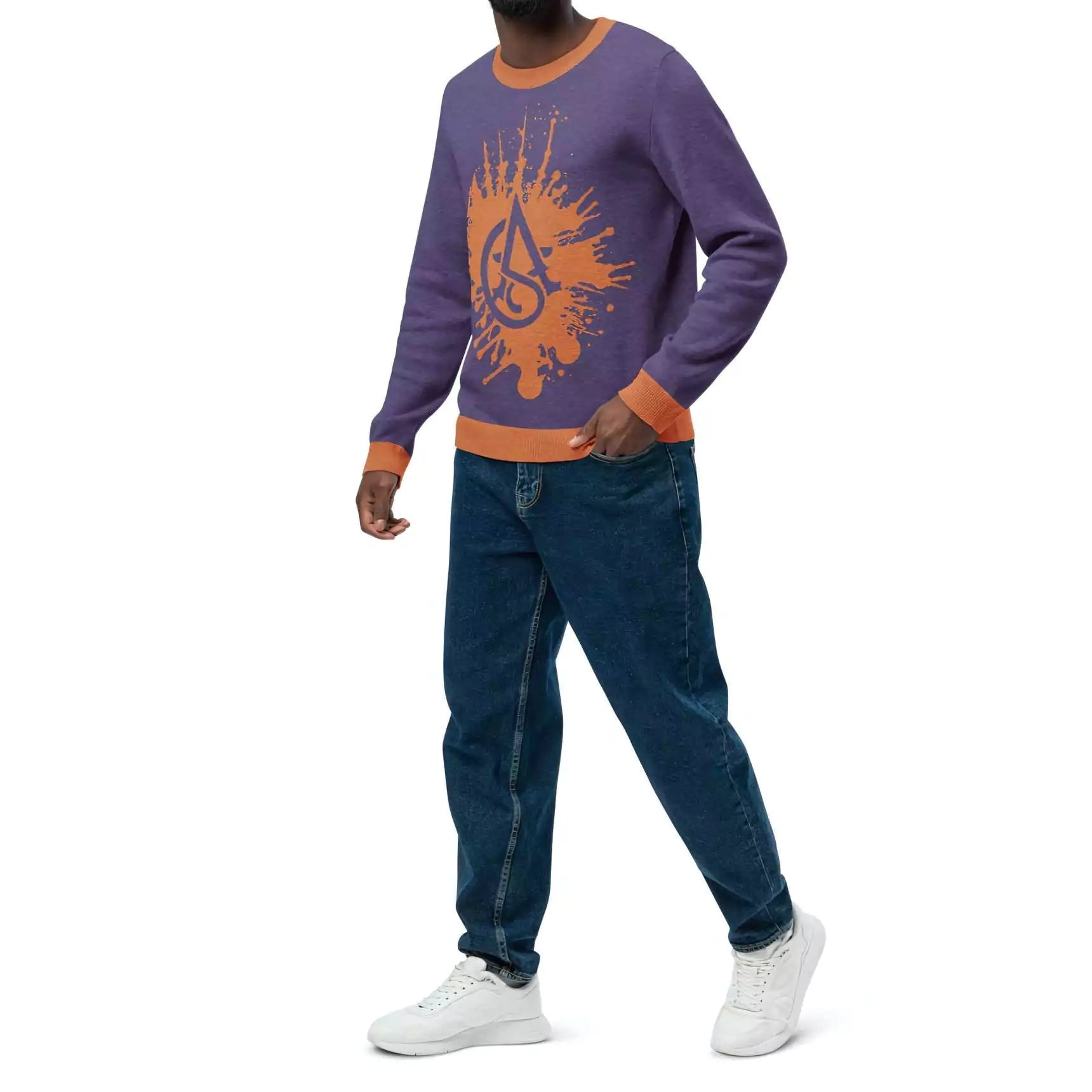 The Unmistakable Crew neck Sweater - The Unmistakable Crew neck Sweater Alex Shogun Men's Clothes