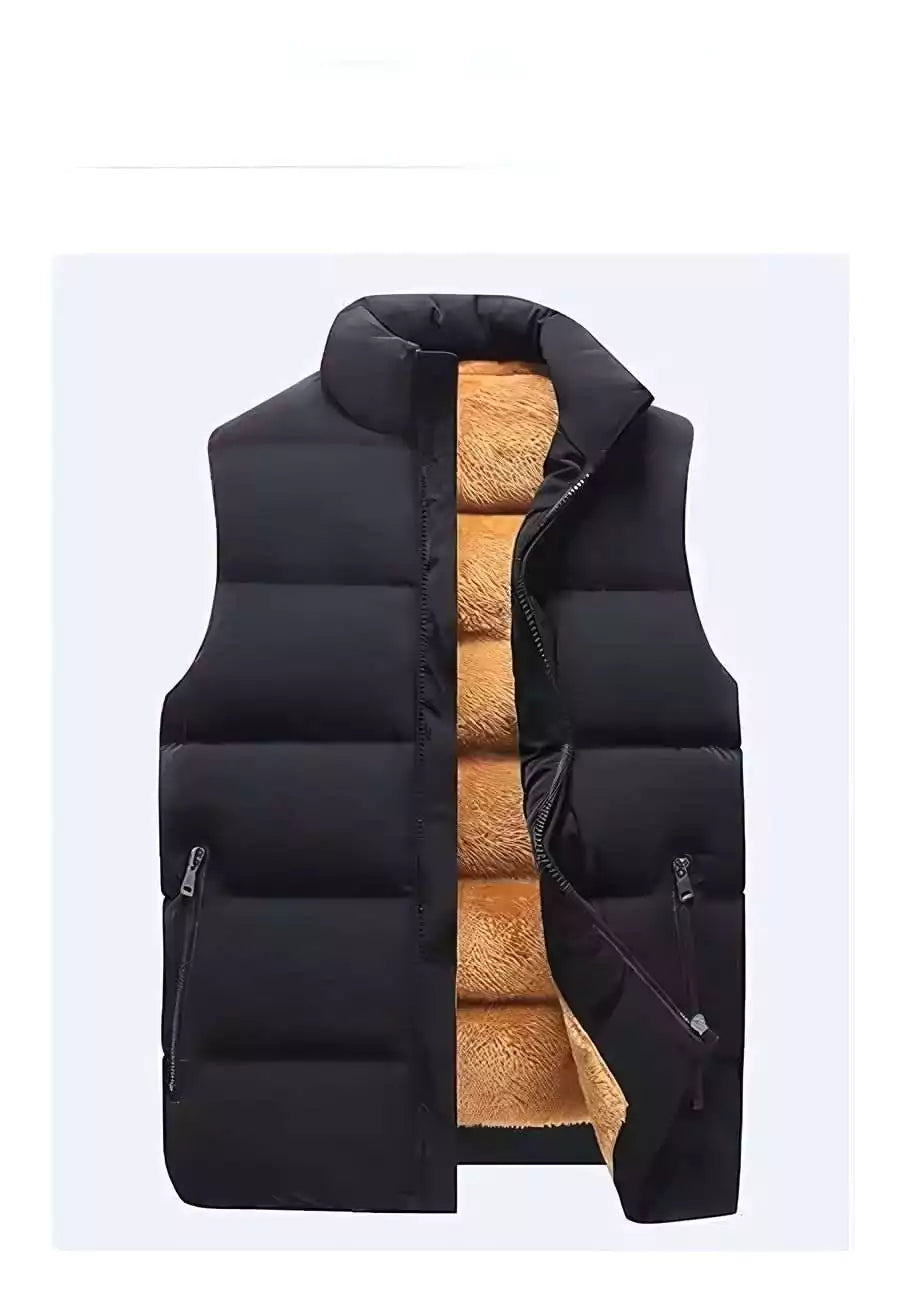 Cozy Puffer Cotton Vest -  #  Top Cozy Men Puffer Vest - Warmth and Style  Shop warm and stylish this winter with our Cozy Puffer Cotton Vest. Crafted from premium cotton and featuring a quilted design, this vest is the perfect! 