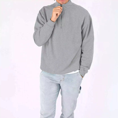 The Malvern Quarter-Zip Sweatershirt - The Malvern Quarter-Zip Sweatershirt Alex Shogun Men's Clothes