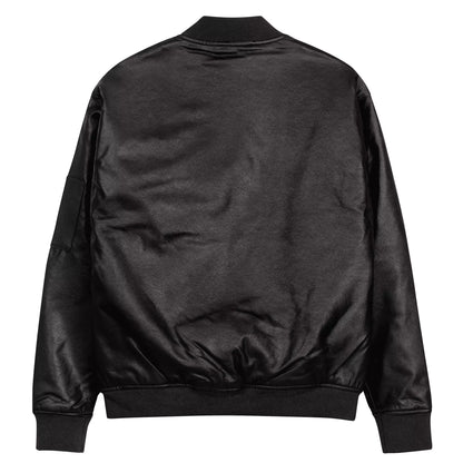Dark Emblem Leather Bomber - Mens Leather Bomber Jacket – Dark Emblem by Alex Shogun Alex Shogun Men's Clothes