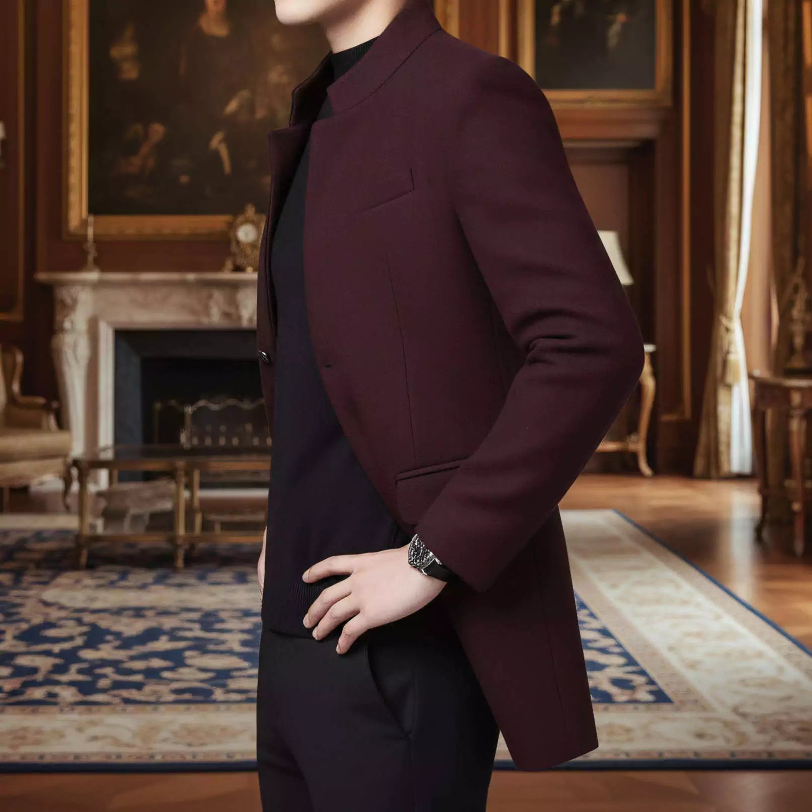 Timeless Trench Coat Alex Shogun - Timeless Trench Coat Alex Shogun Alex Shogun Men's Clothes