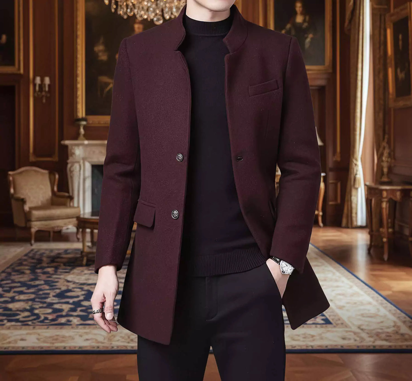 Timeless Trench Coat Alex Shogun - Timeless Trench Coat Alex Shogun Alex Shogun Men's Clothes