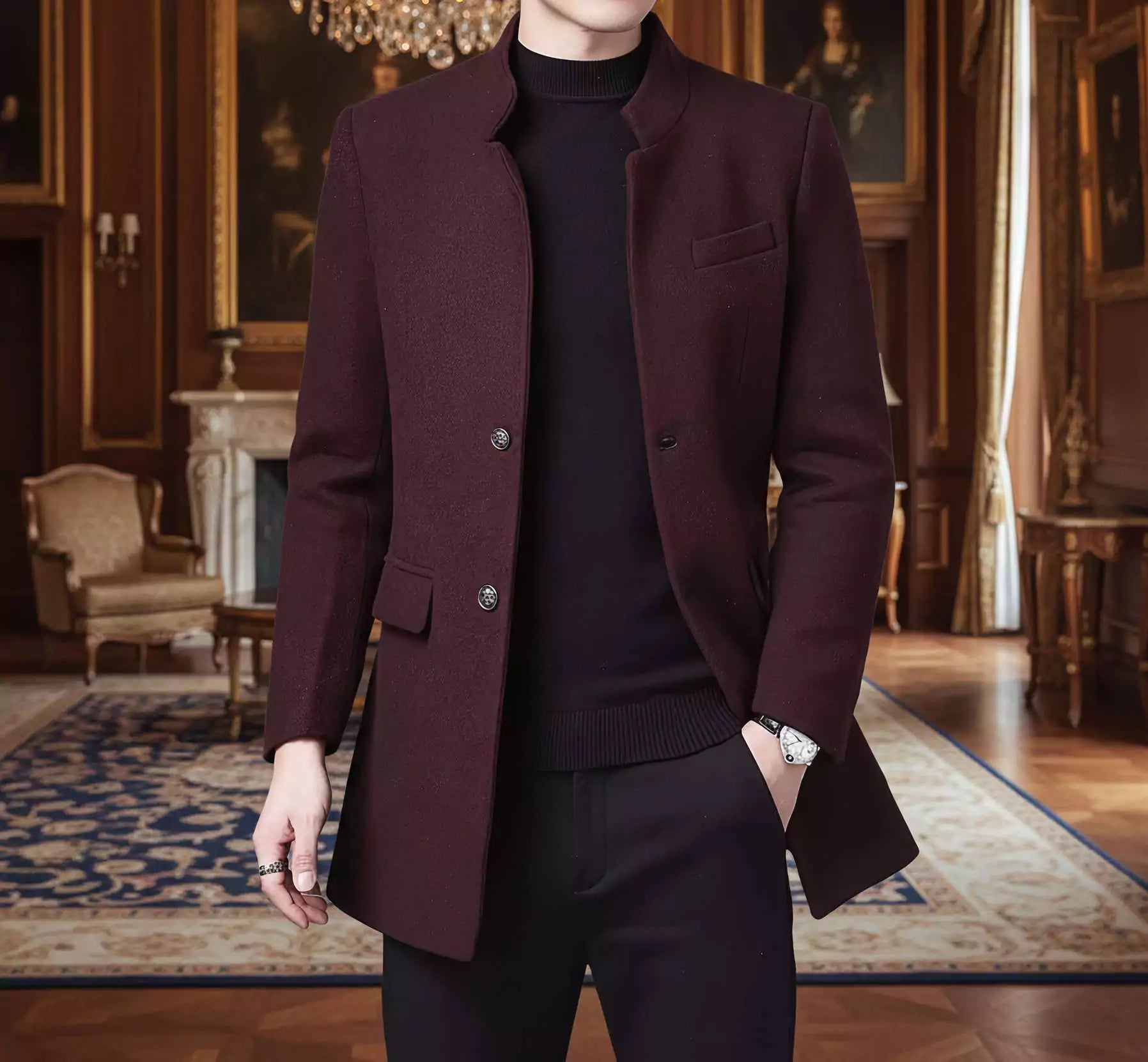 Timeless Trench Coat Alex Shogun - Timeless Trench Coat Alex Shogun Alex Shogun Men's Clothes