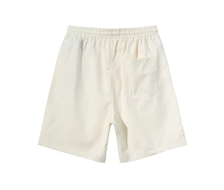 Lightweight Cotton Drill Shorts -  #  shorts Men's Summer Linen Shorts:Lightweight cotton & linen 