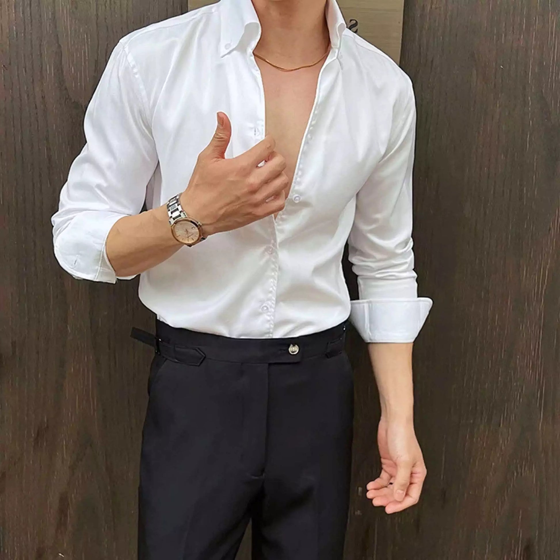 The Sartorial Italian Collar Shirt - The Sartorial Italian Collar Shirt Alex Shogun Men's Clothes