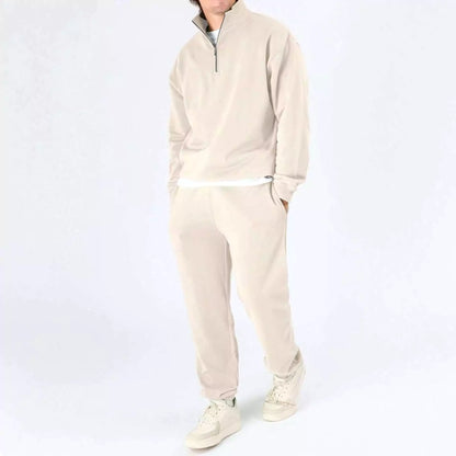 The Malvern Quarter-Zip Sweatershirt - Shop The Malvern Men's Quarter Zip - Organic Cotton Comfort Alex Shogun Men's Clothes